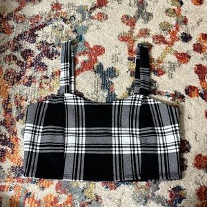 Plaid Tank Top (Set Item)